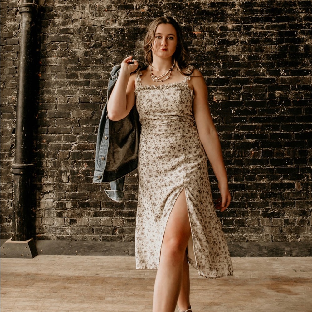 Etophe studios designer dress. It has barely been worn.